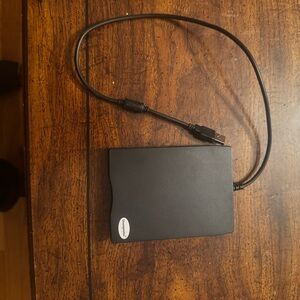 Black External USB Cable